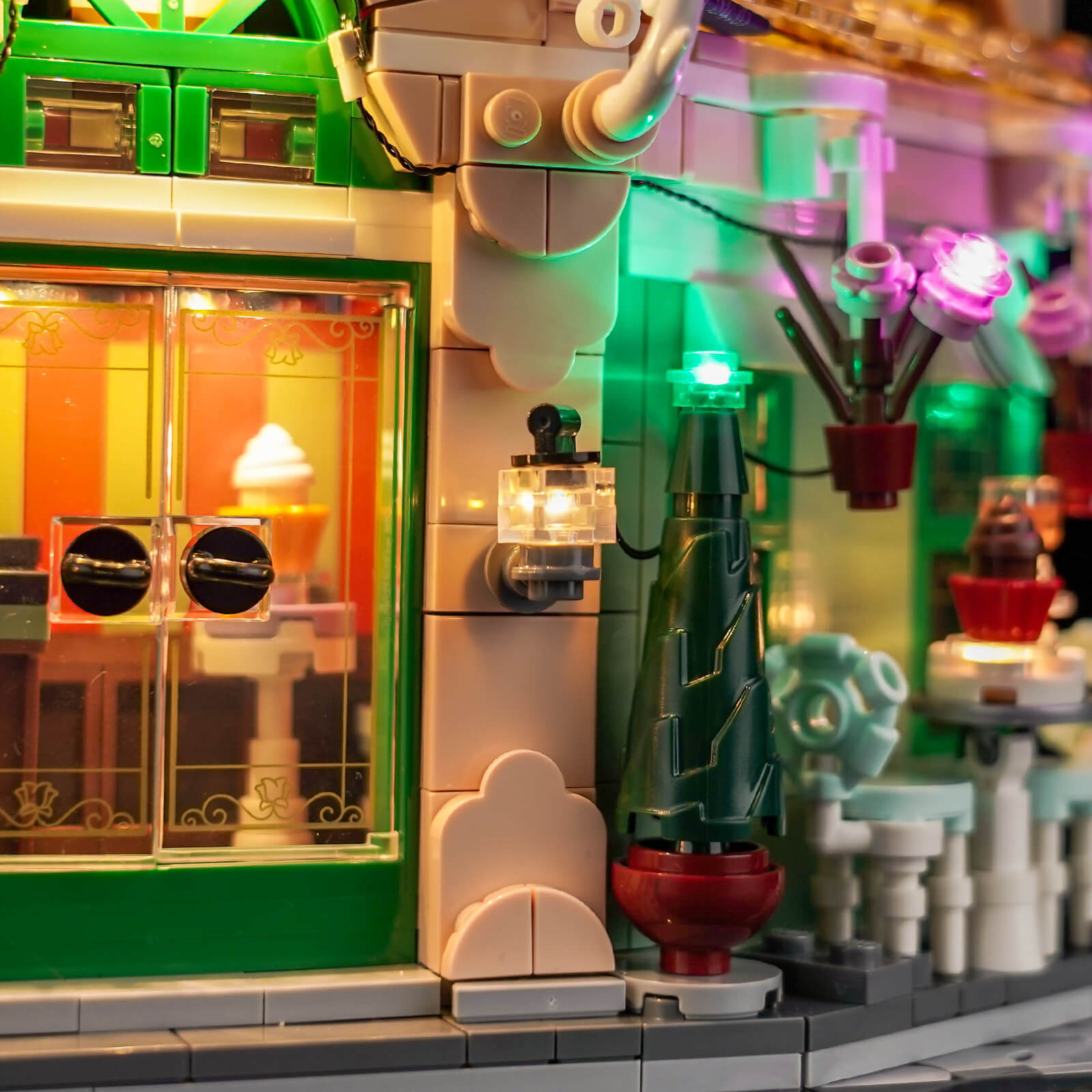 Light Kit for LEGO Icons French Café 10362