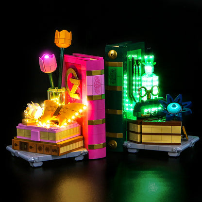 light-kit-for-lego-wicked-glinda-elphaba-bookends-75691-2
