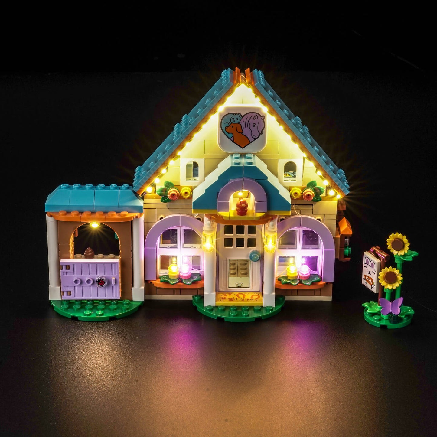 Light Kit for LEGO Friends Horse and Pet Vet Clinic 42651