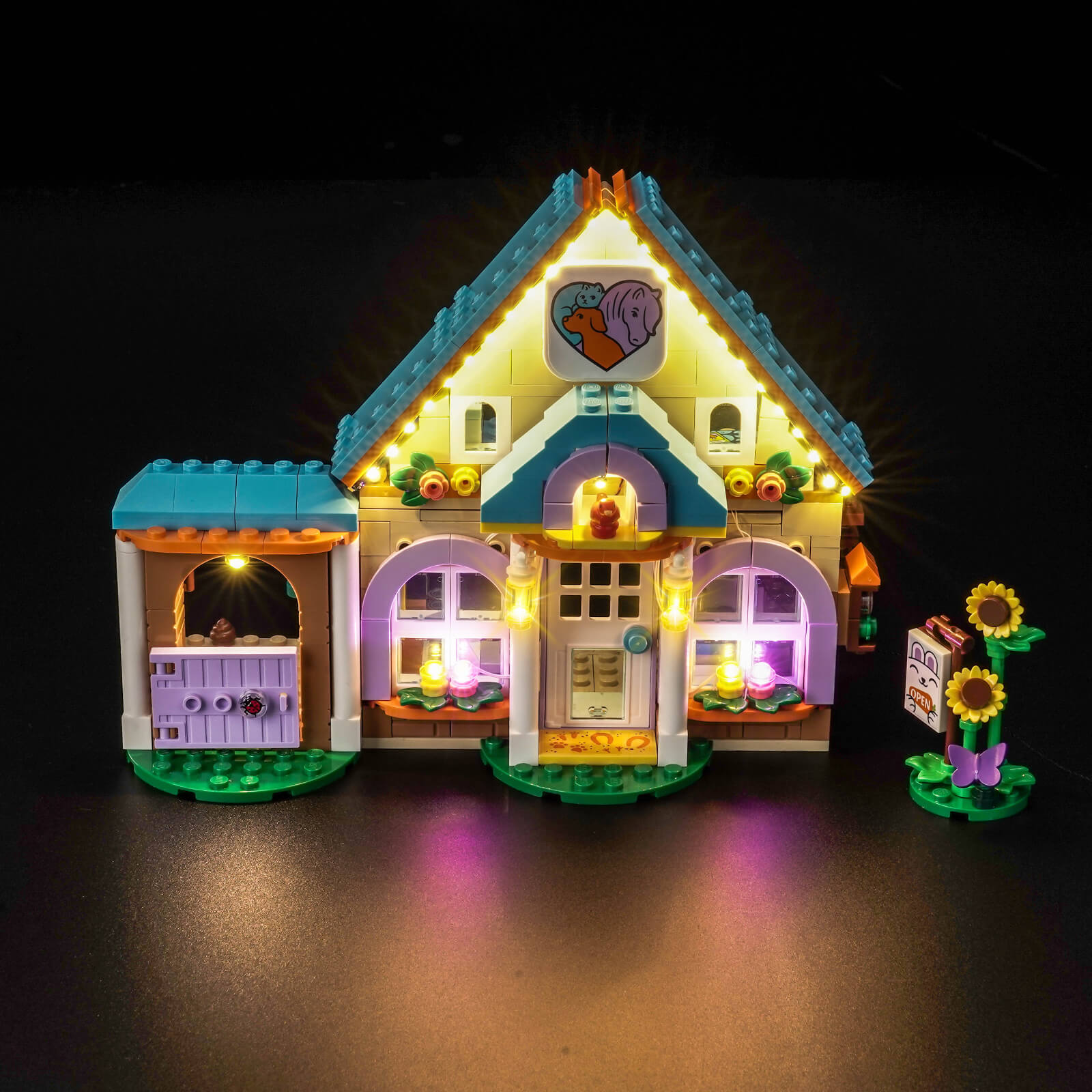 Light Kit for LEGO Friends Horse and Pet Vet Clinic 42651