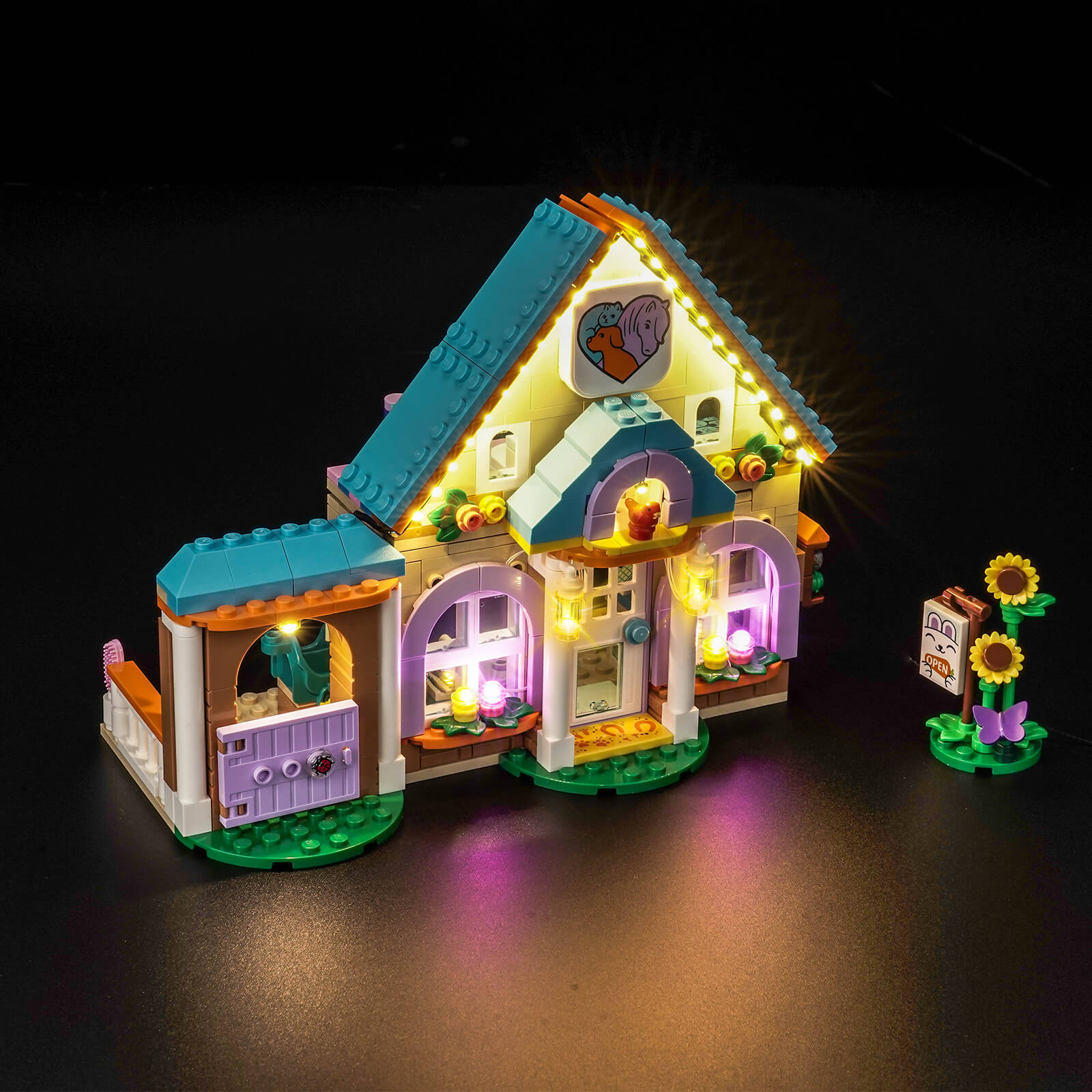 Light Kit for LEGO Friends Horse and Pet Vet Clinic 42651