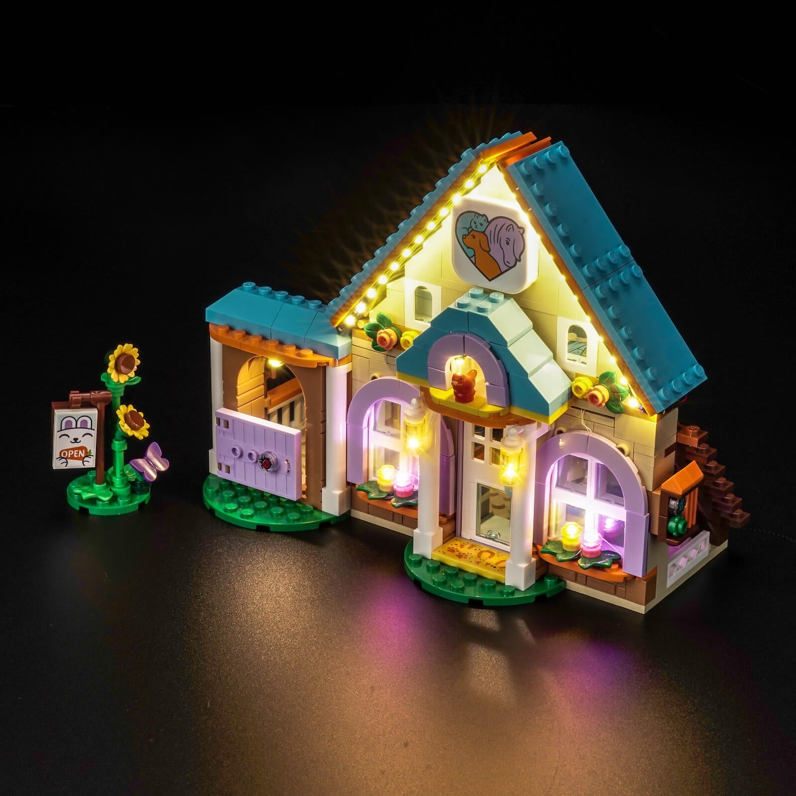 Light Kit for LEGO Friends Horse and Pet Vet Clinic 42651