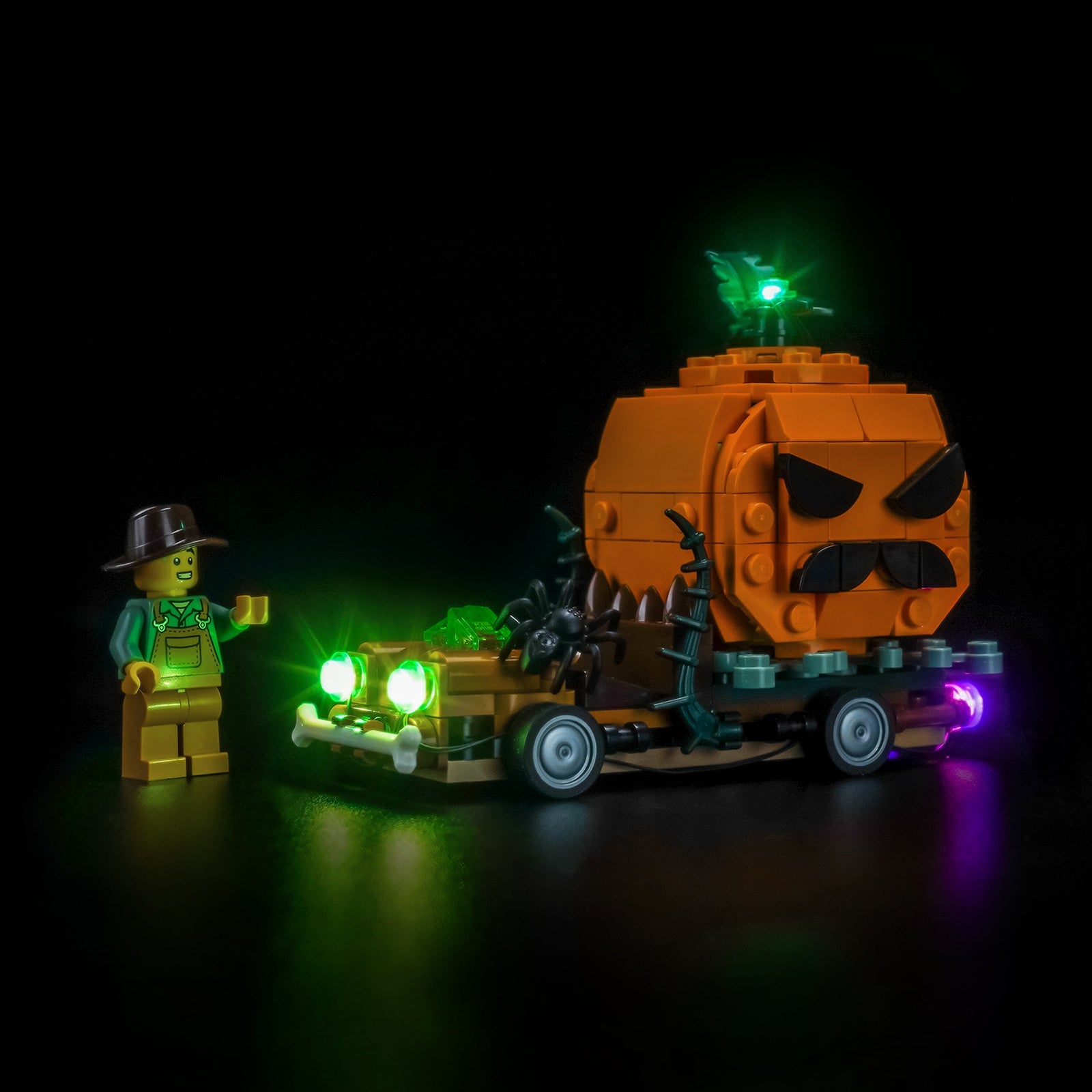 Light Kit for LEGO Jack-O'-Lantern Pickup Truck 40822
