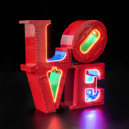 Light Kit for LEGO Art LOVE 31214