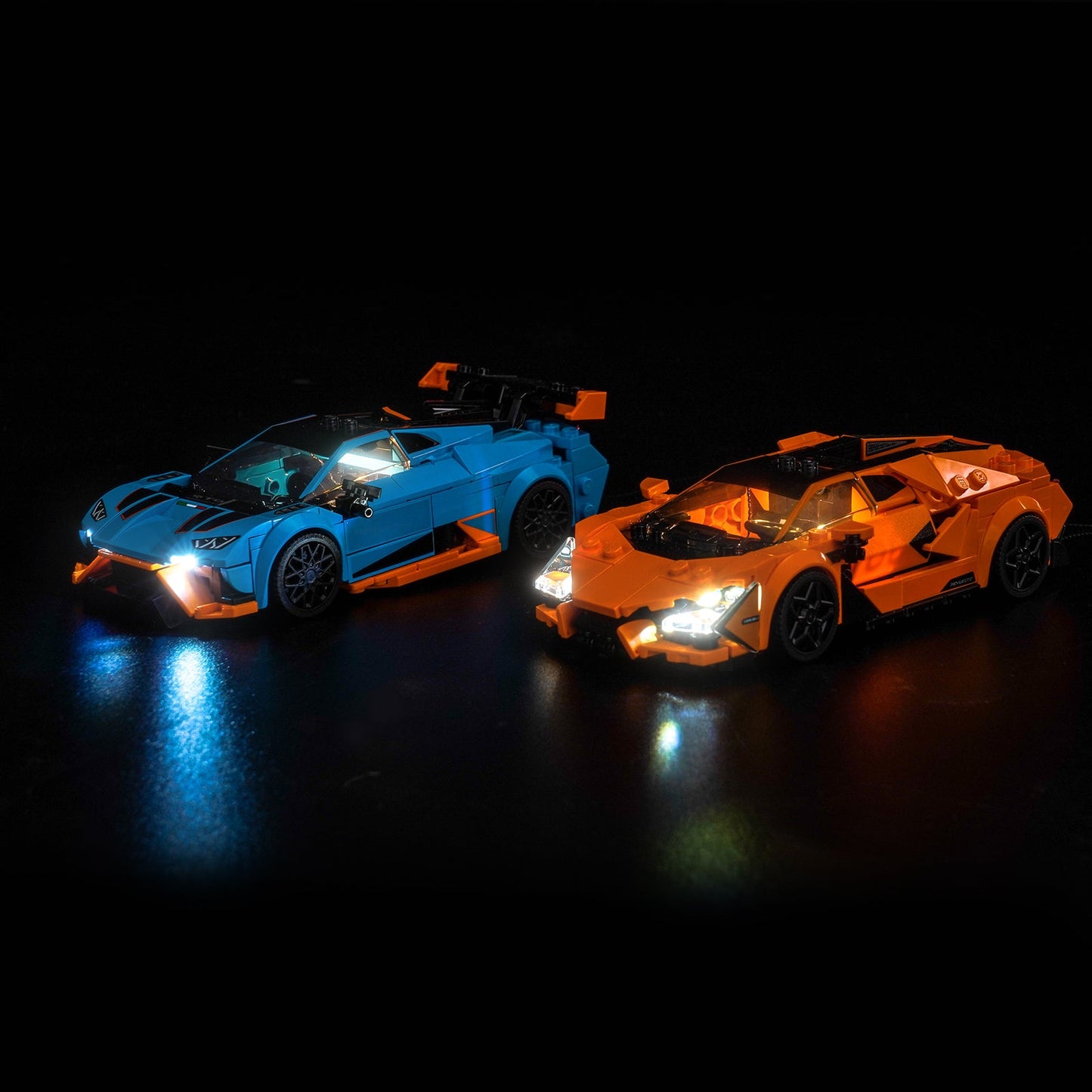 Light Kit for LEGO Speed Champions Lamborghini Revuelto & Hurac¨¢n STO 77238