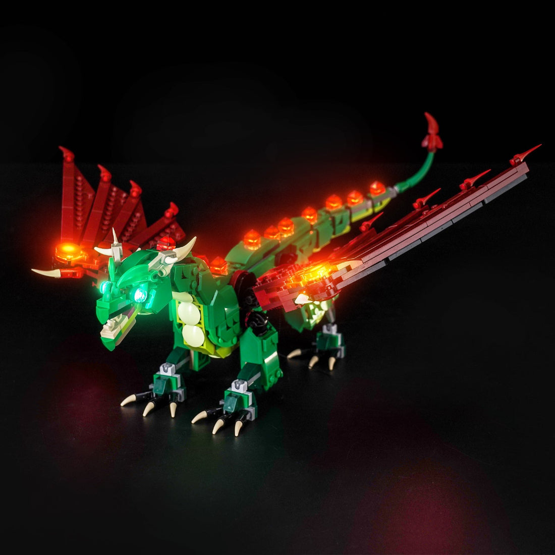 Light Kit for LEGO Creator 3-in-1 Medieval Dragon 31161