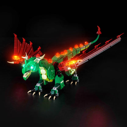 Light Kit for LEGO Creator 3-in-1 Medieval Dragon 31161