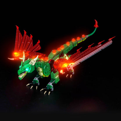 Light Kit for LEGO Creator 3-in-1 Medieval Dragon 31161