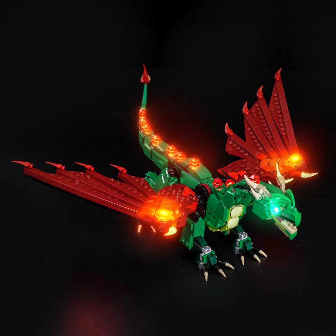 Light Kit for LEGO Creator 3-in-1 Medieval Dragon 31161