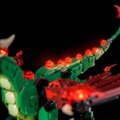 Light Kit for LEGO Creator 3-in-1 Medieval Dragon 31161