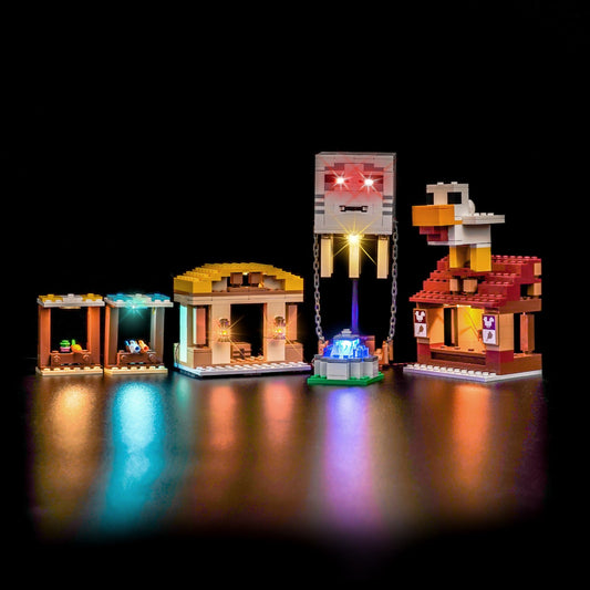 Light Kit for LEGO  Minecraft The Ghast Balloon Village Attack 21273