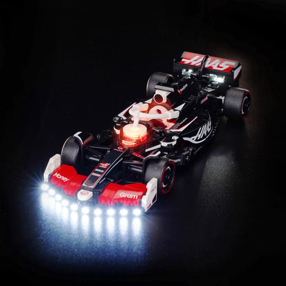 Light Kit for LEGO Speed Champions MoneyGram Haas F1 Team VF-24 Race Car 77250