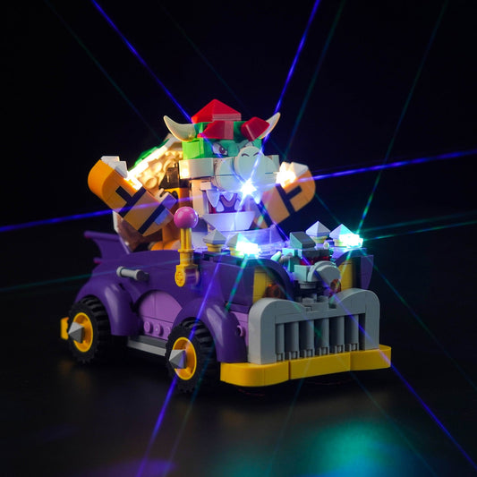 Light Kit for LEGO Super Mario Bowser's Muscle Car Expansion Set 71431