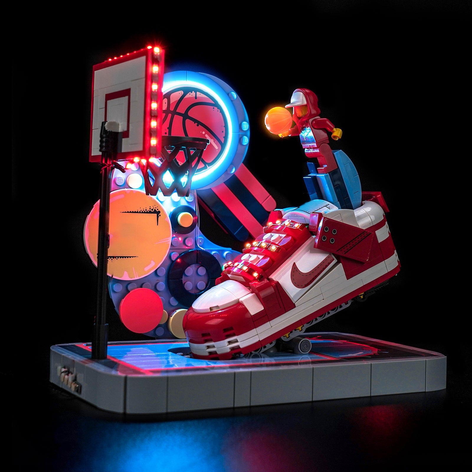 Light Kit for LEGO Nike Dunk Trickshot 43021