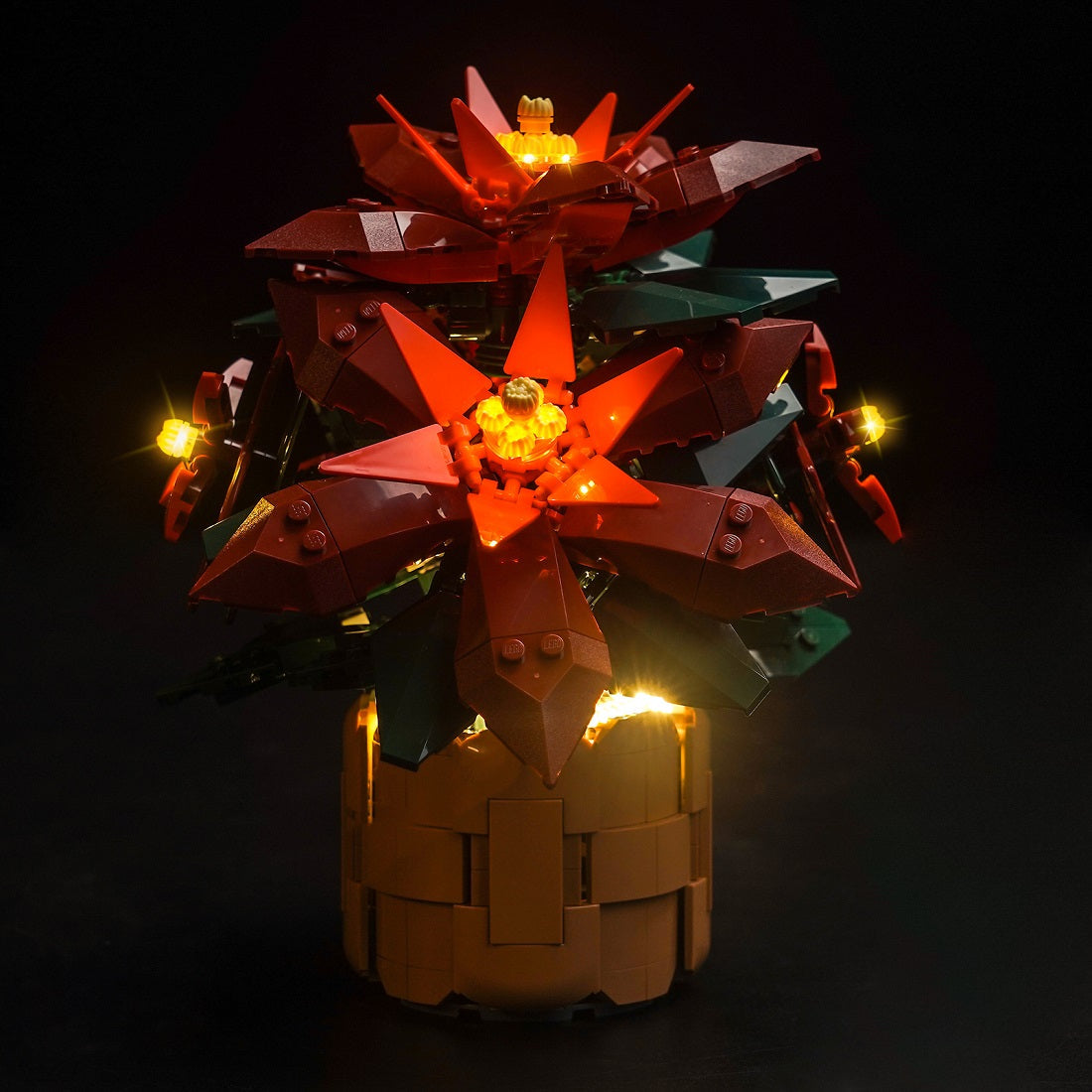 Light Kit for LEGO Icons Poinsettia 10370