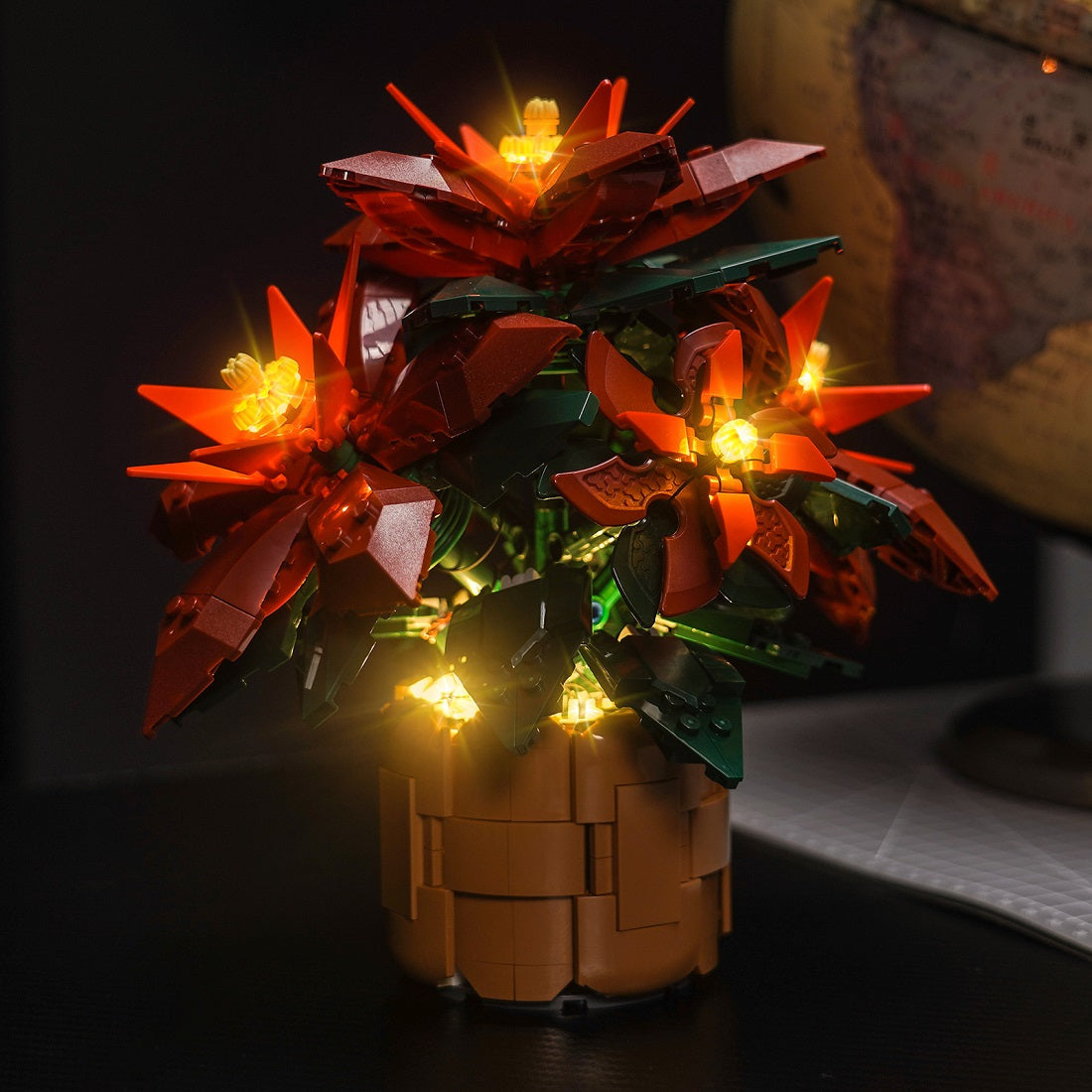 Light Kit for LEGO Icons Poinsettia 10370