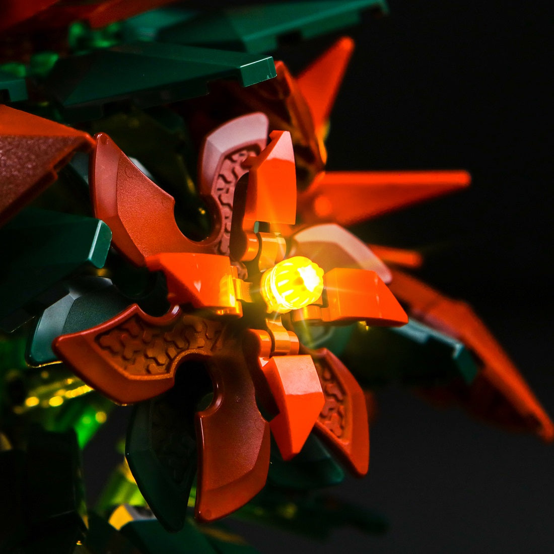 Light Kit for LEGO Icons Poinsettia 10370