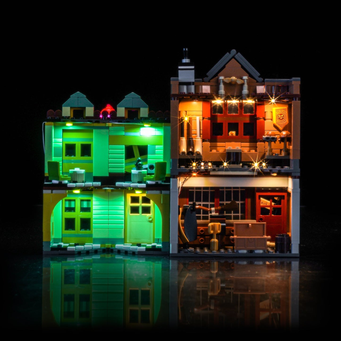 Light Kit for LEGO Harry Potter Quality Quidditch Supplies & Ice Cream Parlour 76452