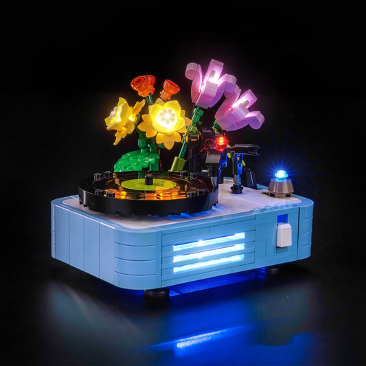 Light Kit for LEGO Creator 3-in-1 Record Player with Flowers 31172