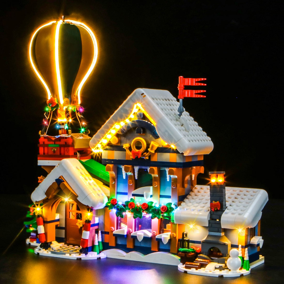 Light Kit for LEGO Icons Santa's Post Office 10339
