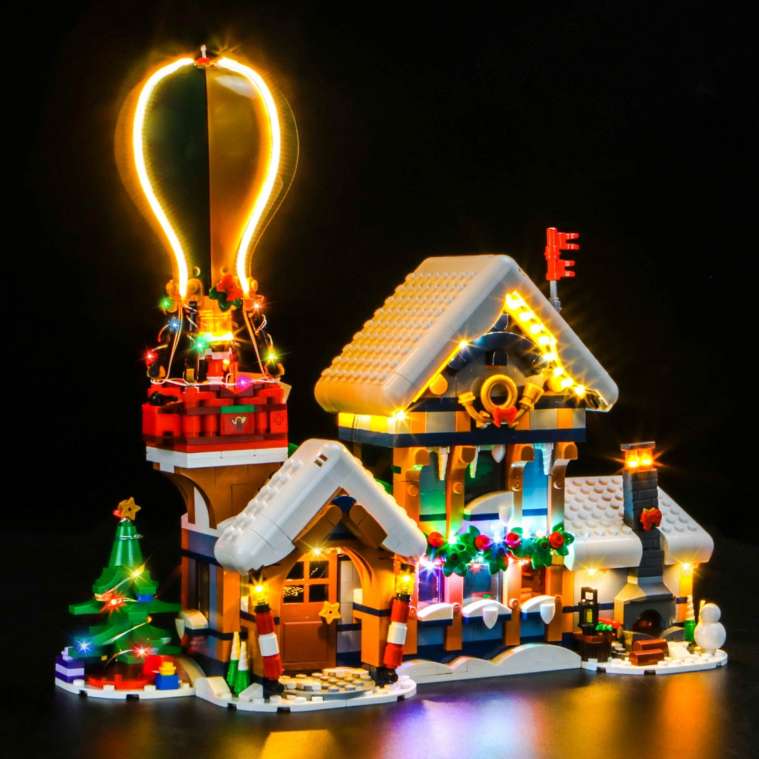 Light Kit for LEGO Icons Santa's Post Office 10339