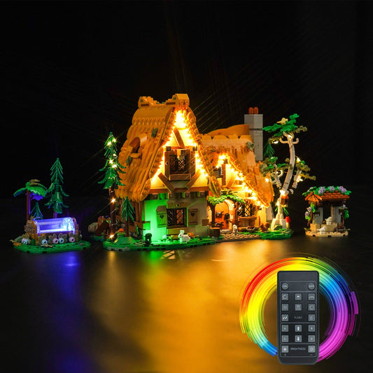 Light Kit For Snow White and the Seven Dwarfs' Cottage 43242