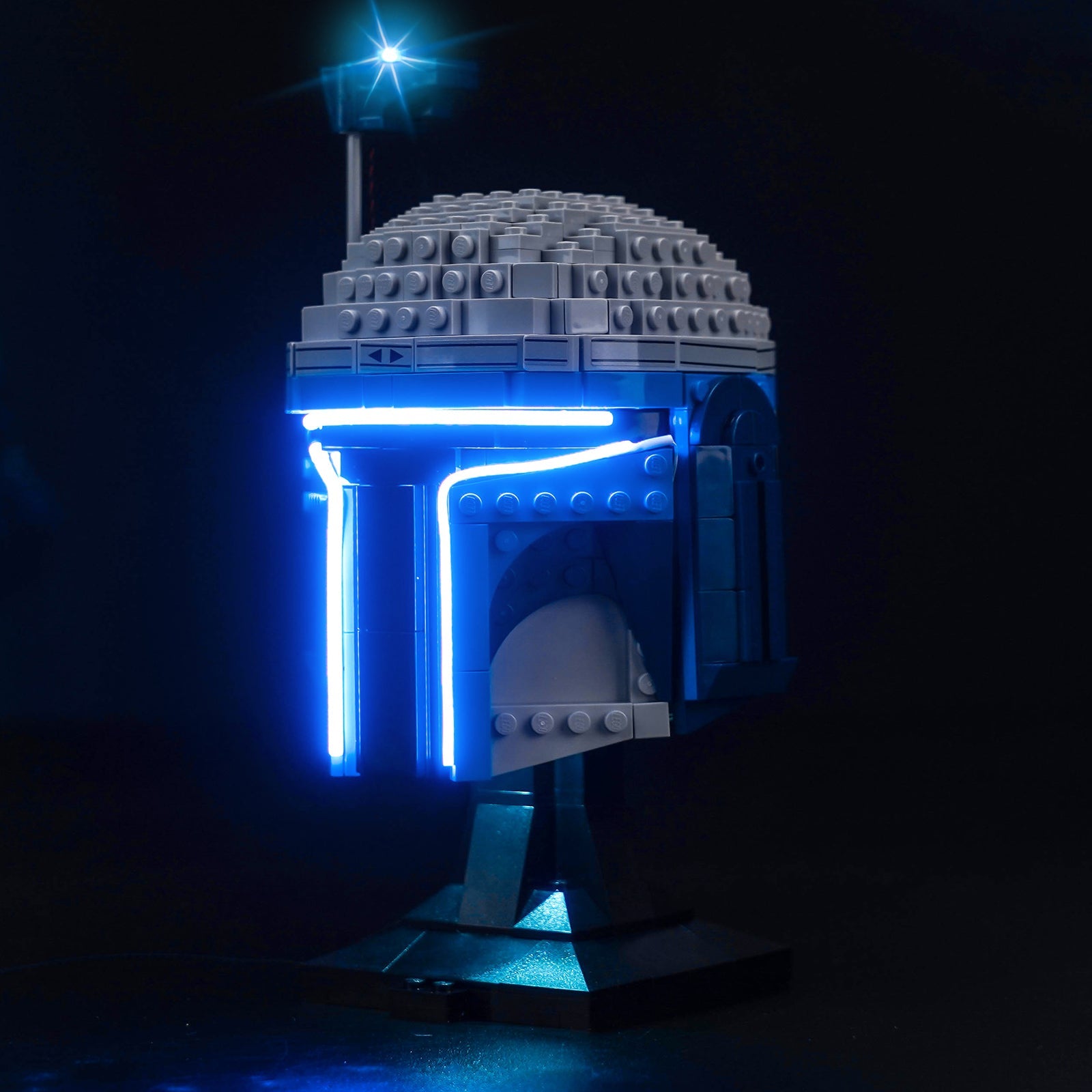 Light Kit for LEGO  Star Wars Jango Fett Helmet 75408