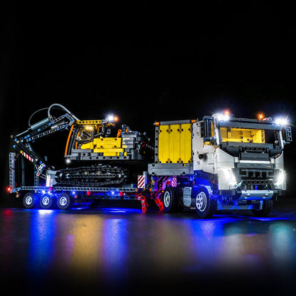 Light Kit for LEGO Technic Volvo FMX Truck & EC230 Electric Excavator 42175