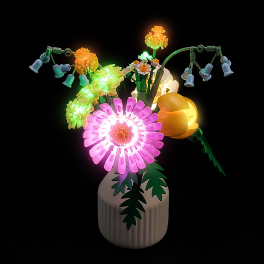 Light Kit for LEGO The Botanical Collection Petite Sunny Bouquet 10347