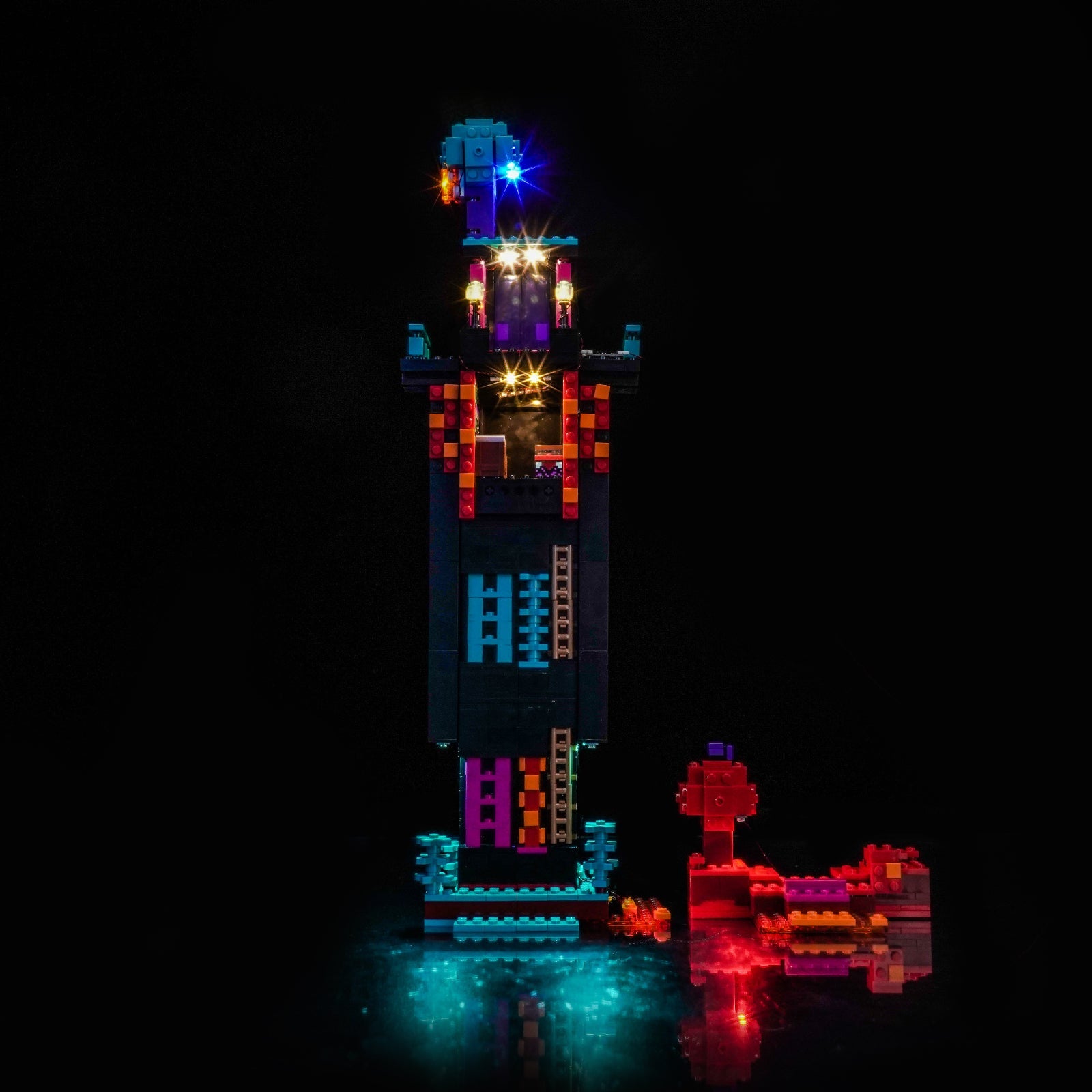 Light Kit for LEGO Minecraft The Enderman Tower 21279