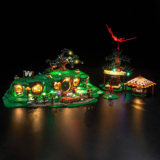Light Kit for LEGO Icons The Lord of the Rings: The Shire 10354