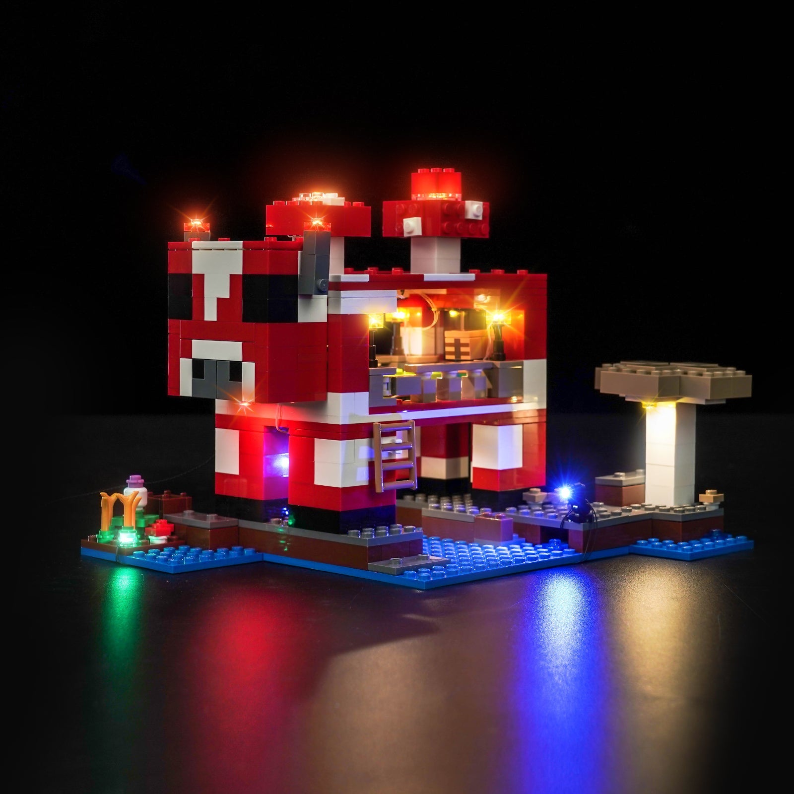 Light Kit for LEGO Minecraft The Mooshroom House 21270