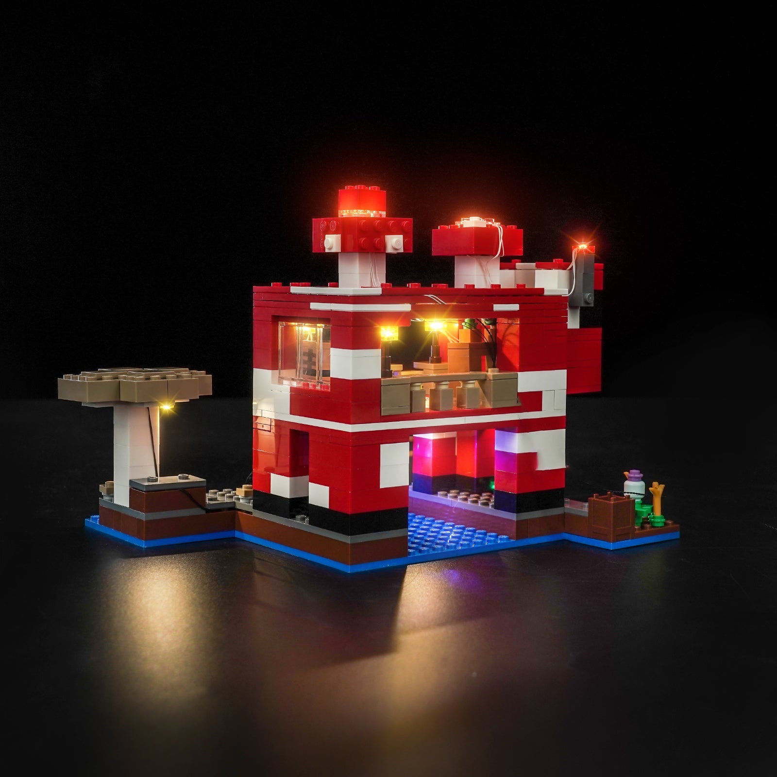 Light Kit for LEGO Minecraft The Mooshroom House 21270