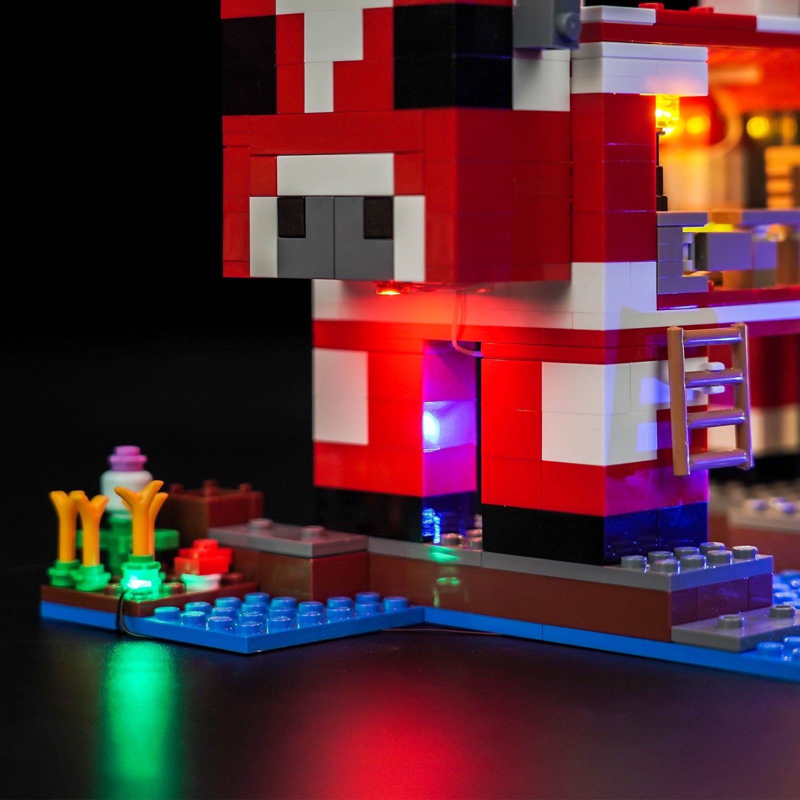Light Kit for LEGO Minecraft The Mooshroom House 21270