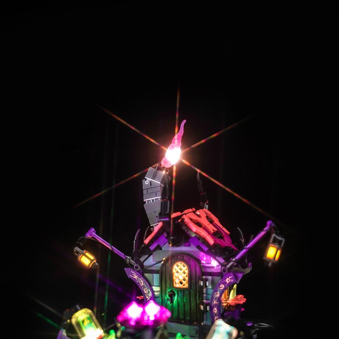 Light Kit for LEGO DREAMZzz The Never Witch's Midnight Raven 71478
