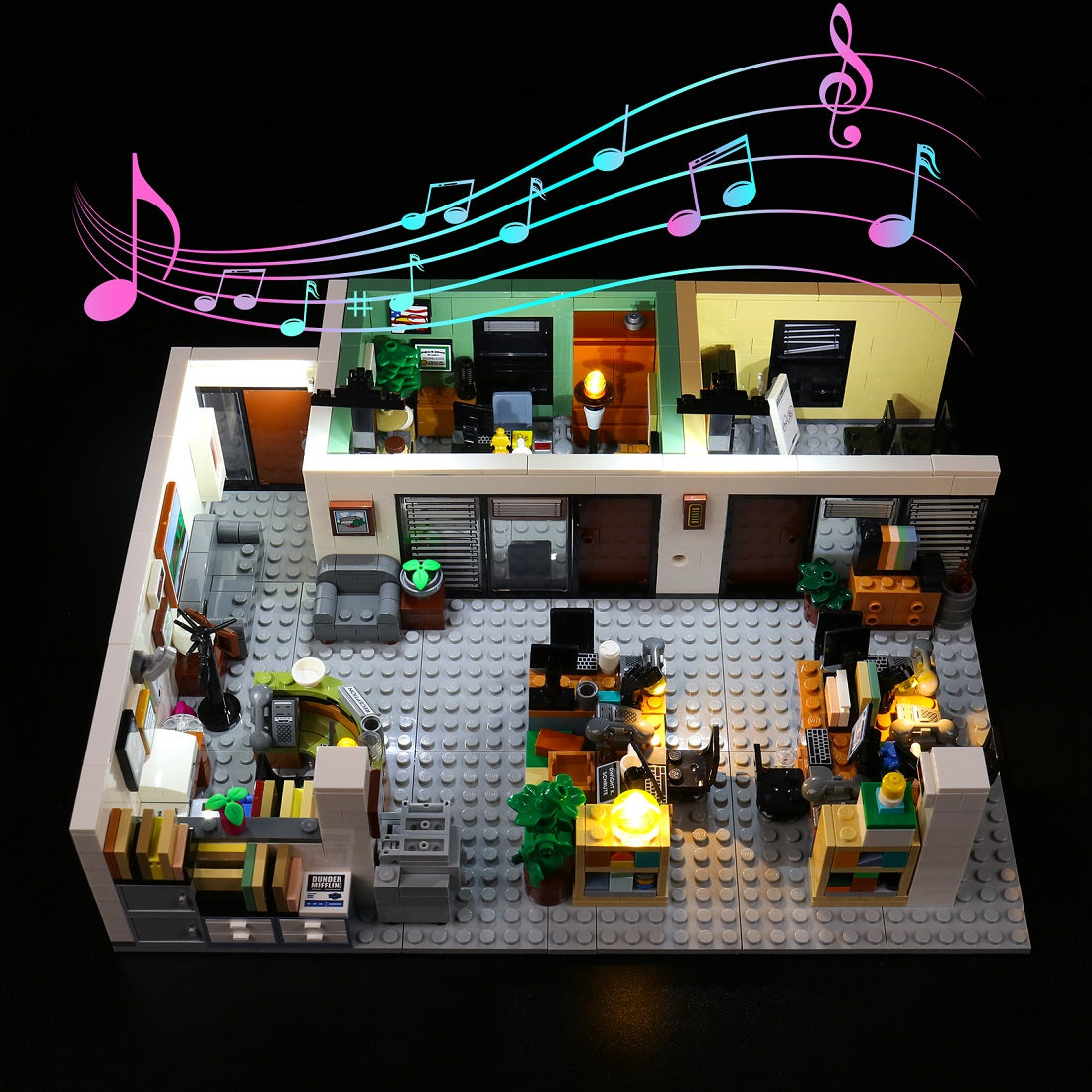 Light Kit for LEGO Ideas The Office 21336
