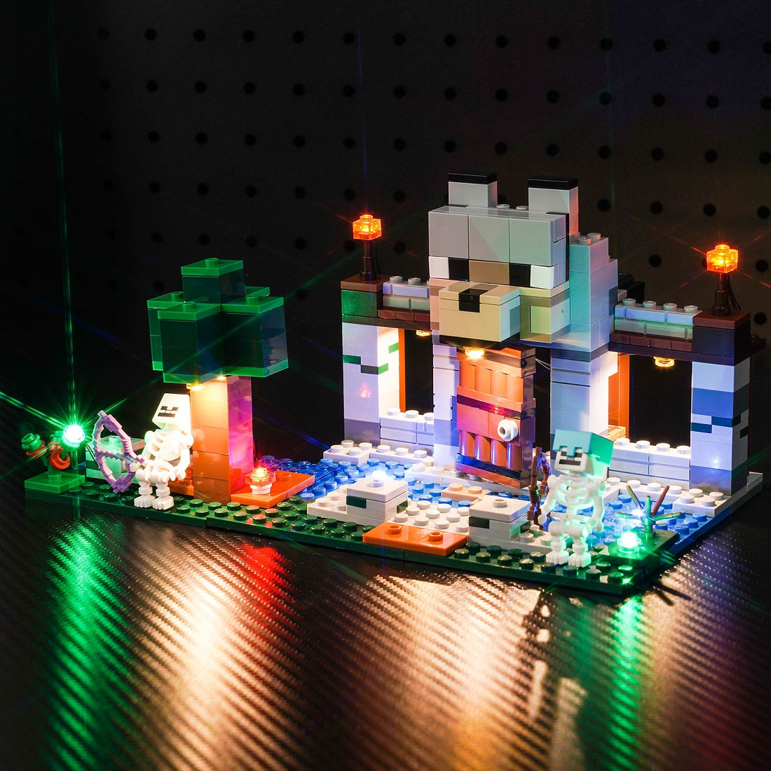 Light Kit for LEGO Ideas The Wolf Stronghold 21261