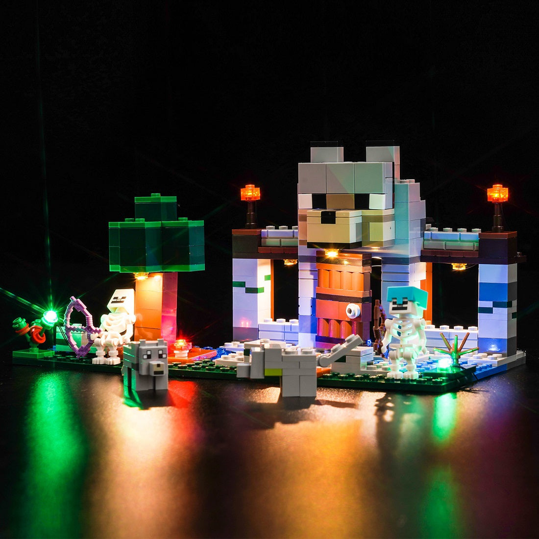 Light Kit for LEGO Ideas The Wolf Stronghold 21261