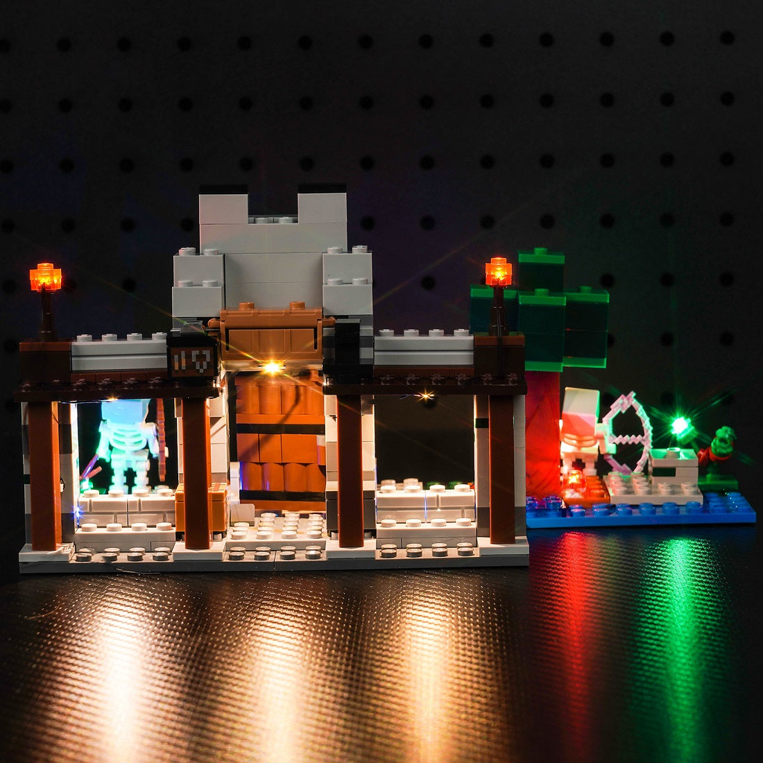 Light Kit for LEGO Ideas The Wolf Stronghold 21261