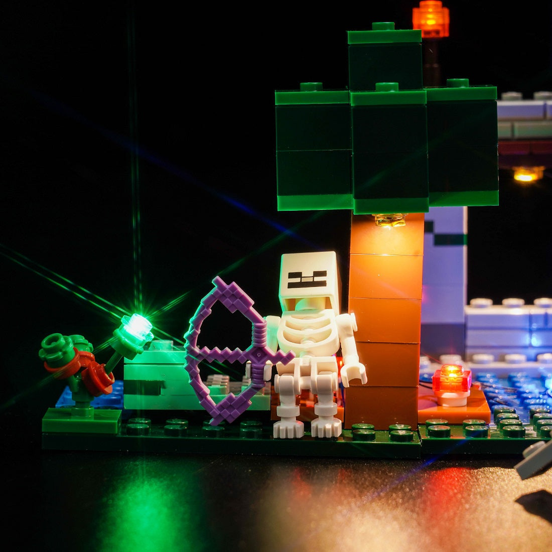 Light Kit for LEGO Ideas The Wolf Stronghold 21261