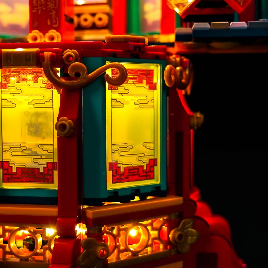 Light Kit for LEGO Trotting Lantern 80116
