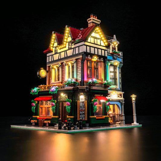 Light Kit for LEGO Icons Tudor Corner 10350