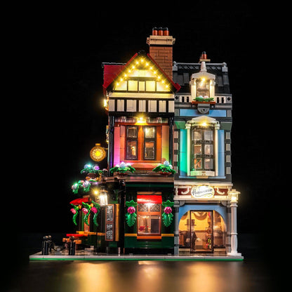 Light Kit for LEGO Icons Tudor Corner 10350