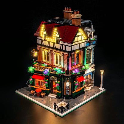 Light Kit for LEGO Icons Tudor Corner 10350