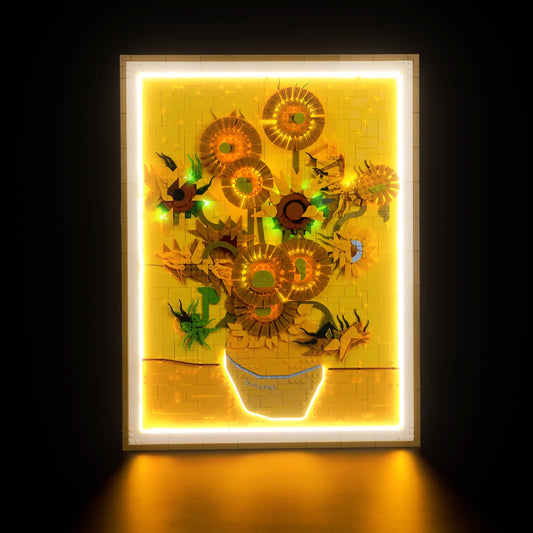 Light Kit for LEGO Art Vincent van Gogh – Sunflowers 31215