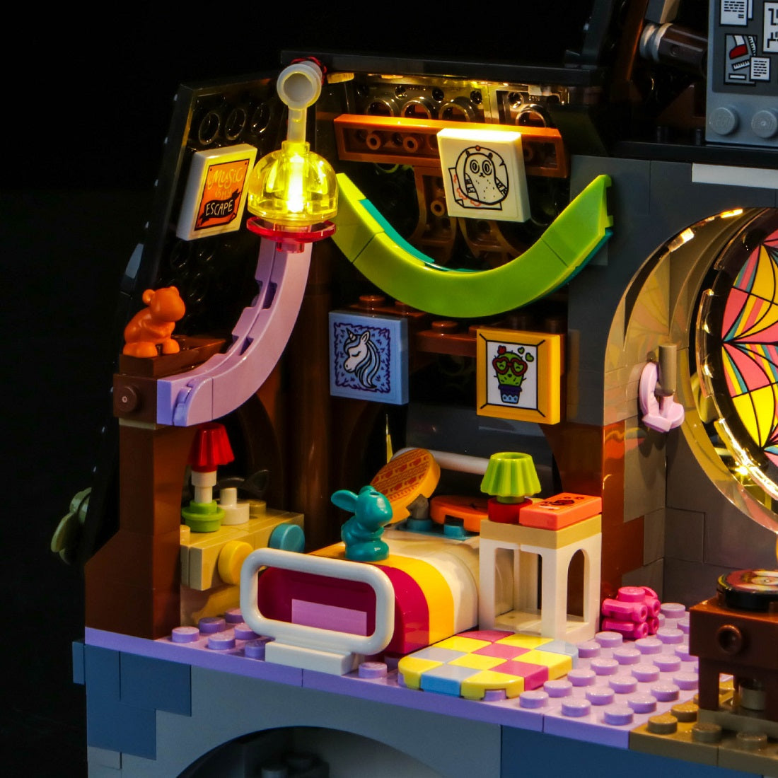 Light Kit for LEGO Wednesday Sets Wednesday & Enid's Dorm Room 76781