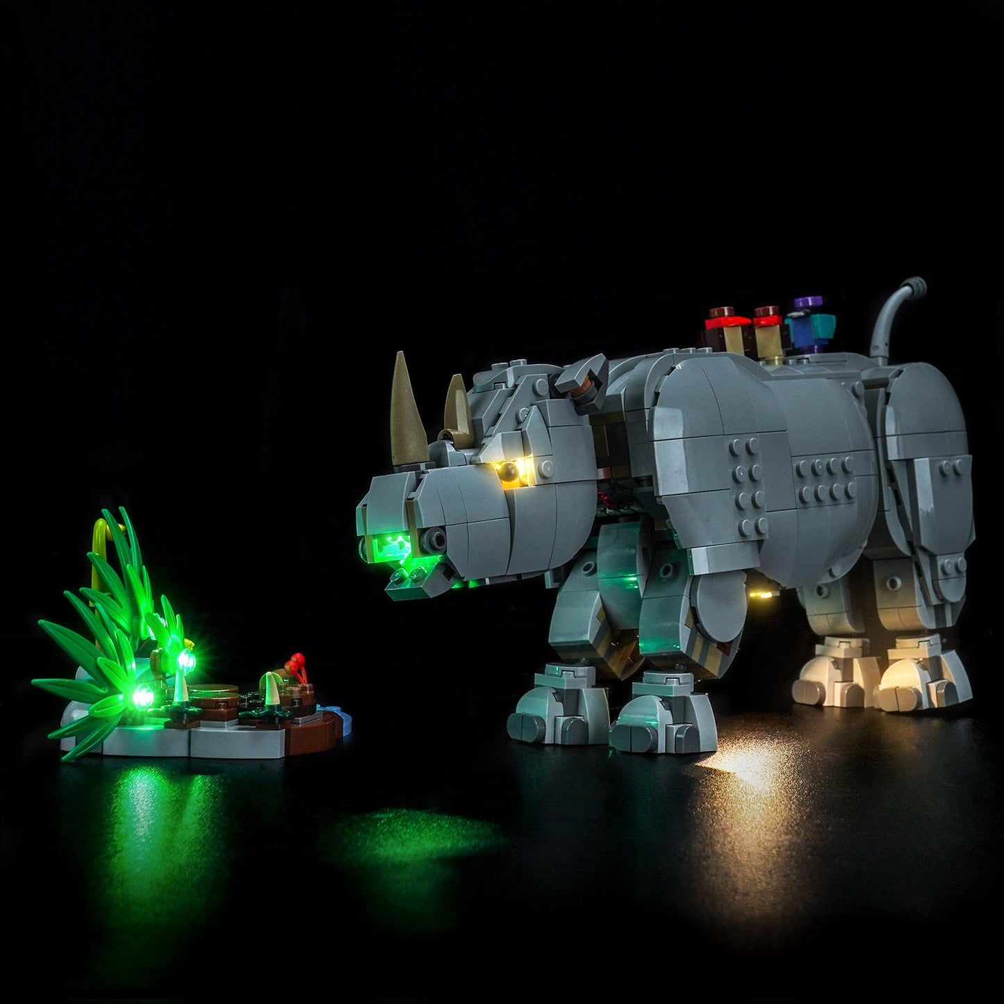 Light Kit for LEGO Creator 3-in-1 Wild Animals: Majestic Rhino with Birds 31171