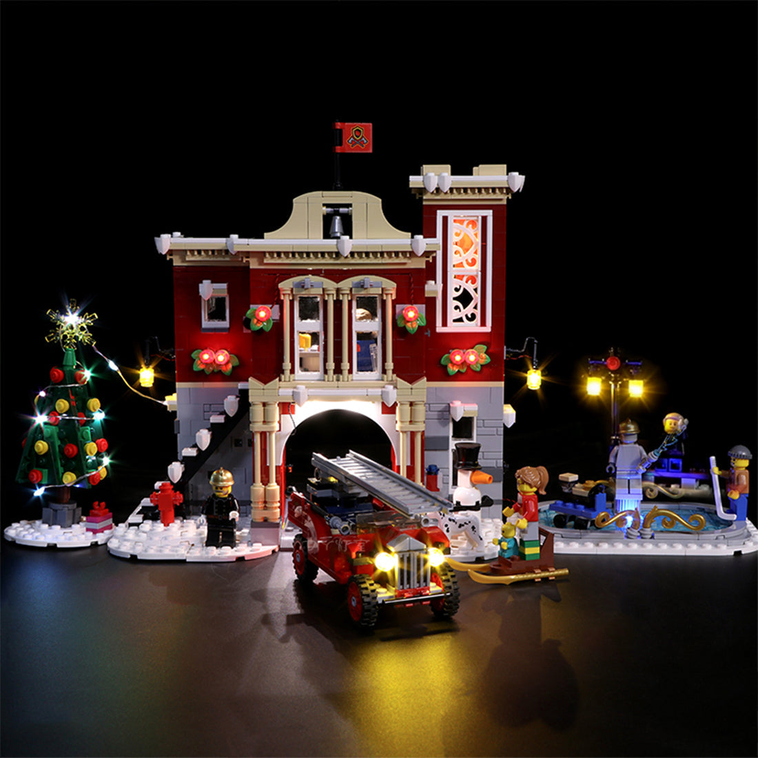 Light Kit For Winter Village Fire Station 10263
