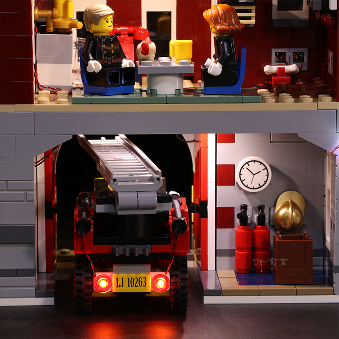 Light Kit For Winter Village Fire Station 10263