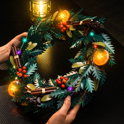 Light Kit for LEGO Icons Wreath 10340